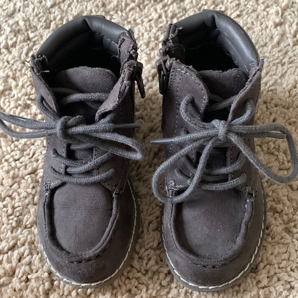 Old Nacy Size 6 Grey Boots - Picture 2 of 5